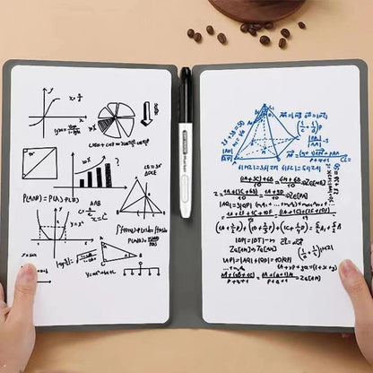 Reusable Whiteboard Notebook