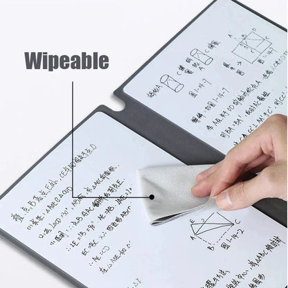 Reusable Whiteboard Notebook