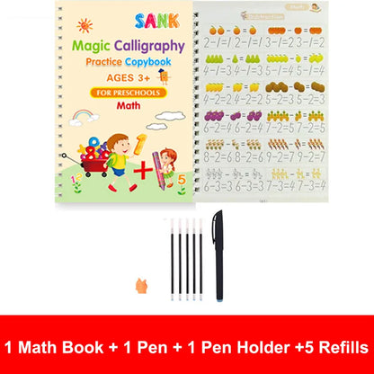 Magic Practice Copybook Set (4 Pcs) 